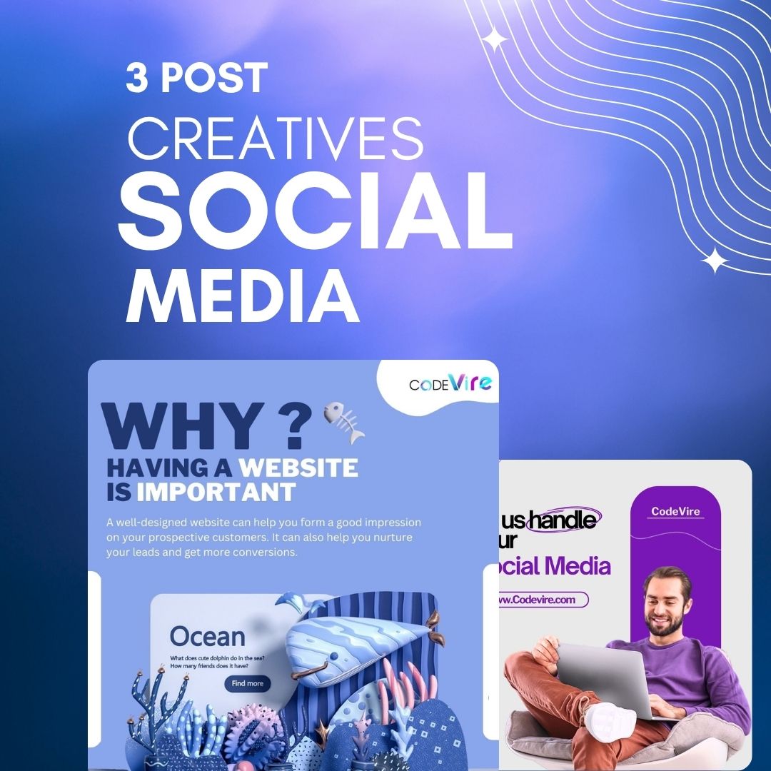 Social Media Creatives (3 Posts)