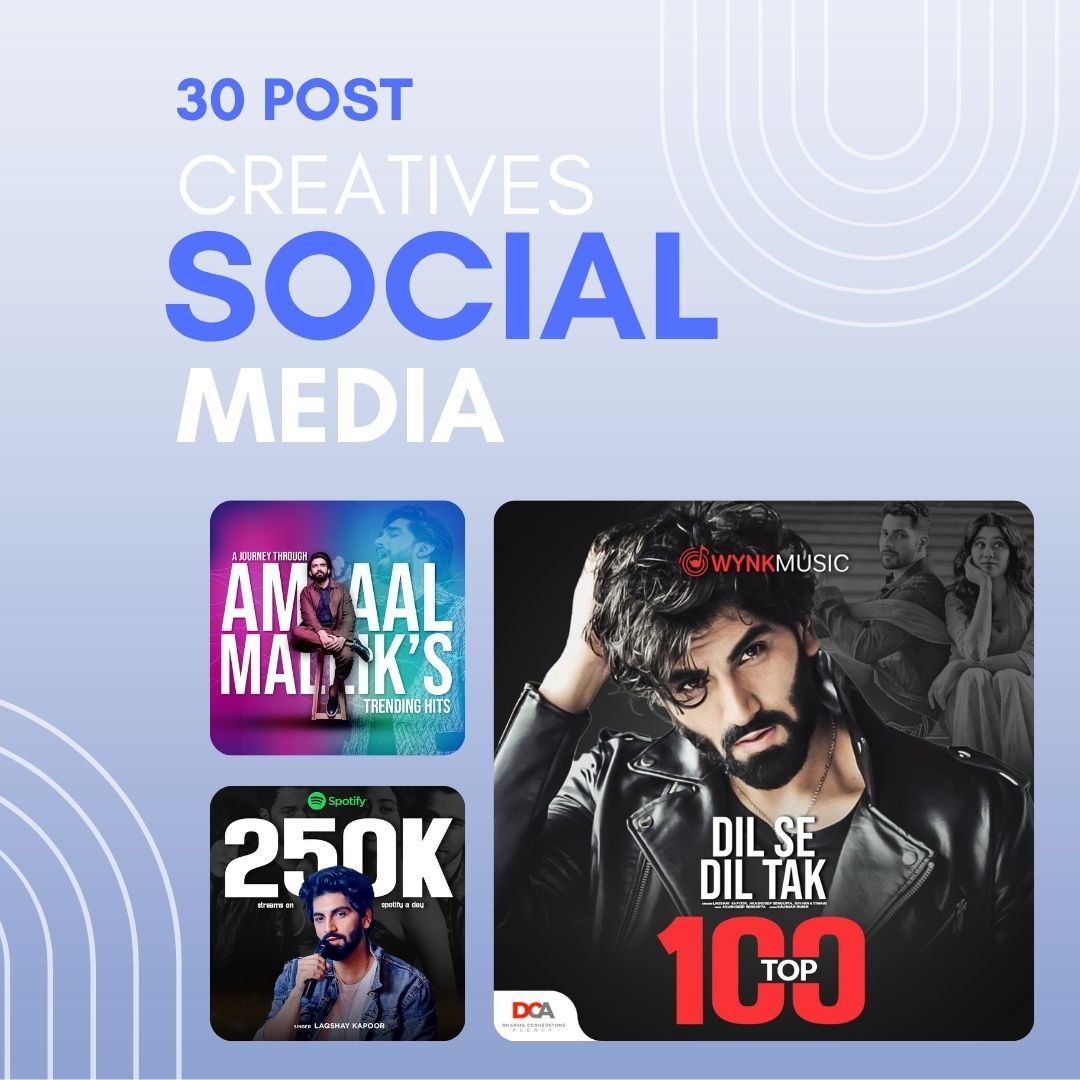Social Media Creatives (30 Posts)