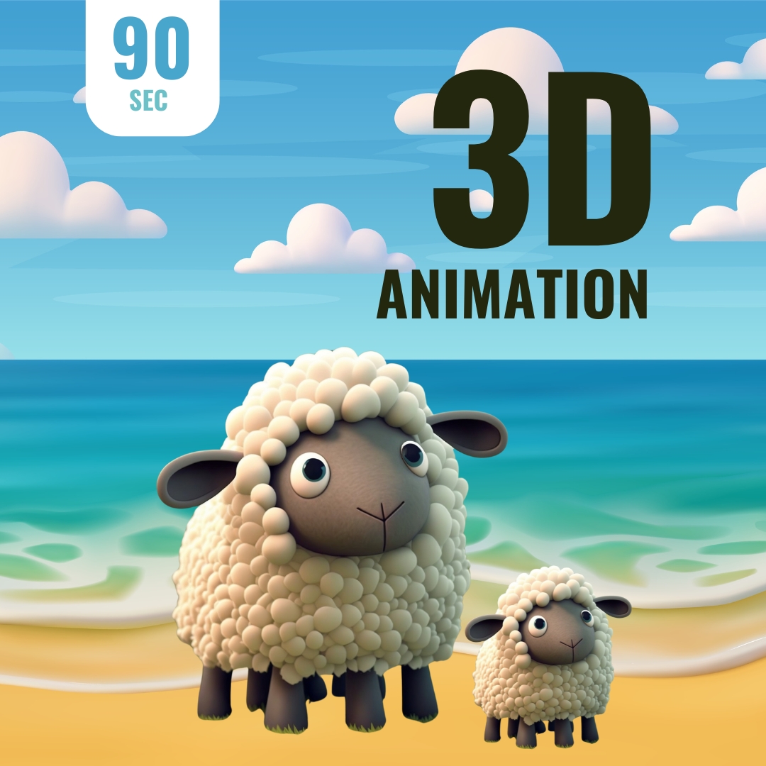 3D Animation (90sec)