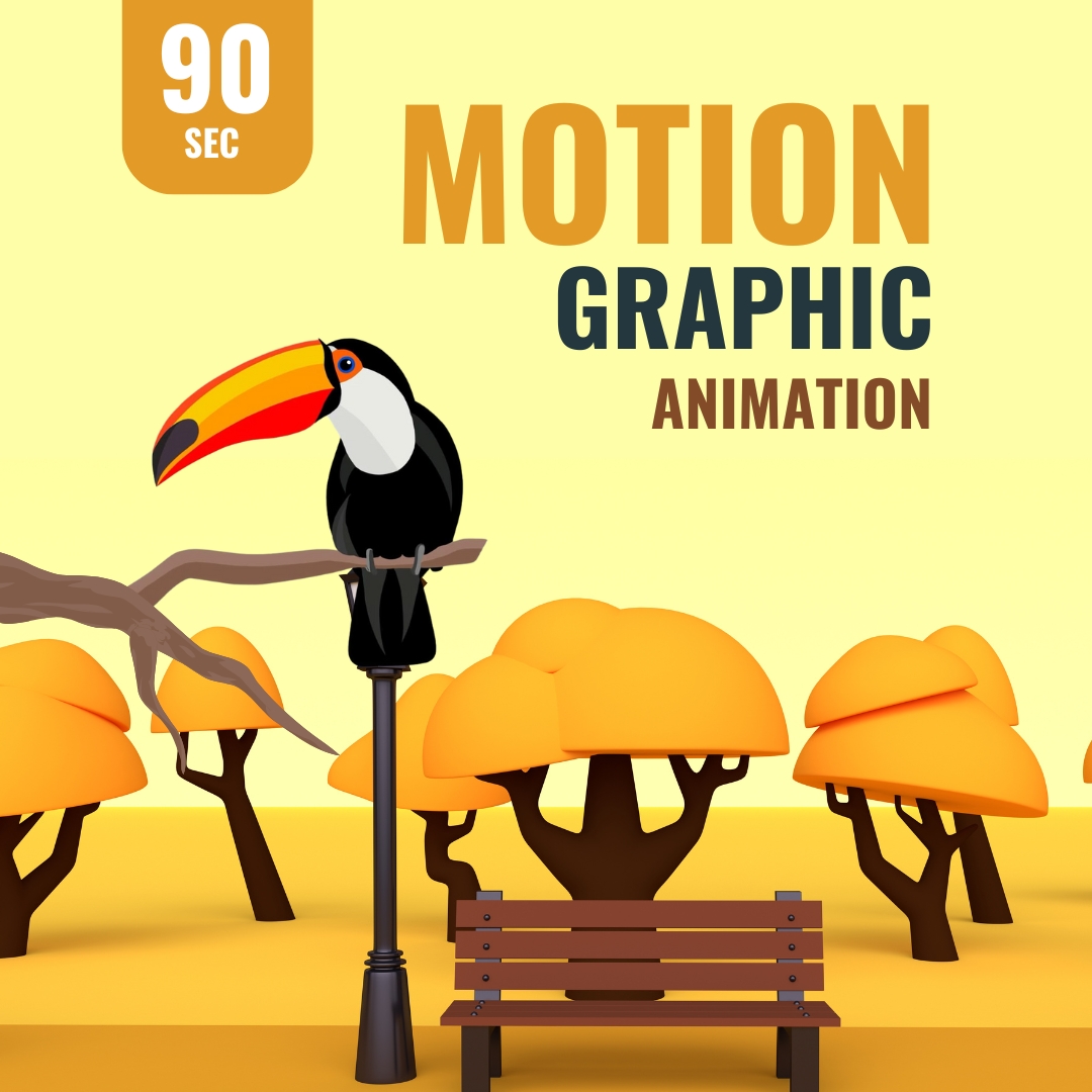 Motion Graphics Animation (90sec)