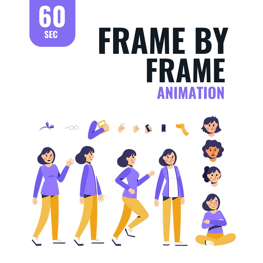 Frame-by-Frame Animation (60sec)