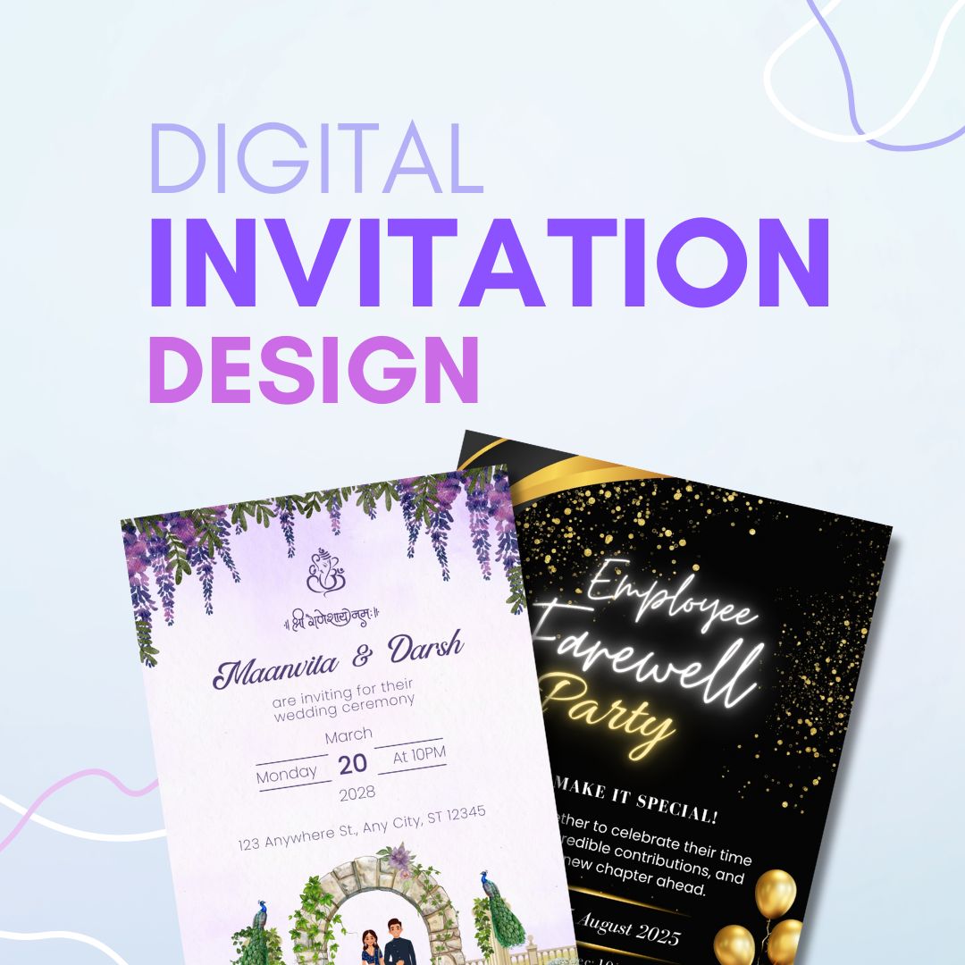 Custom Digital Invitation Design