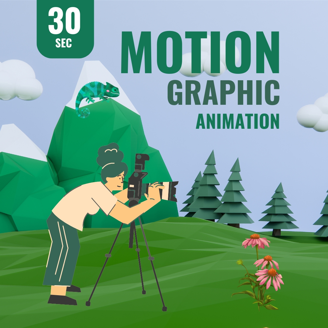 Motion Graphics Animation (30sec)