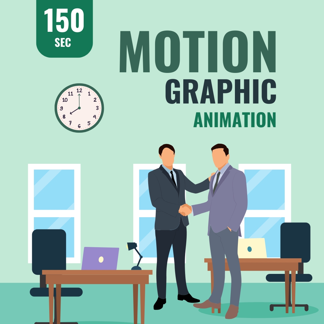 Motion Graphics Animation (150sec)