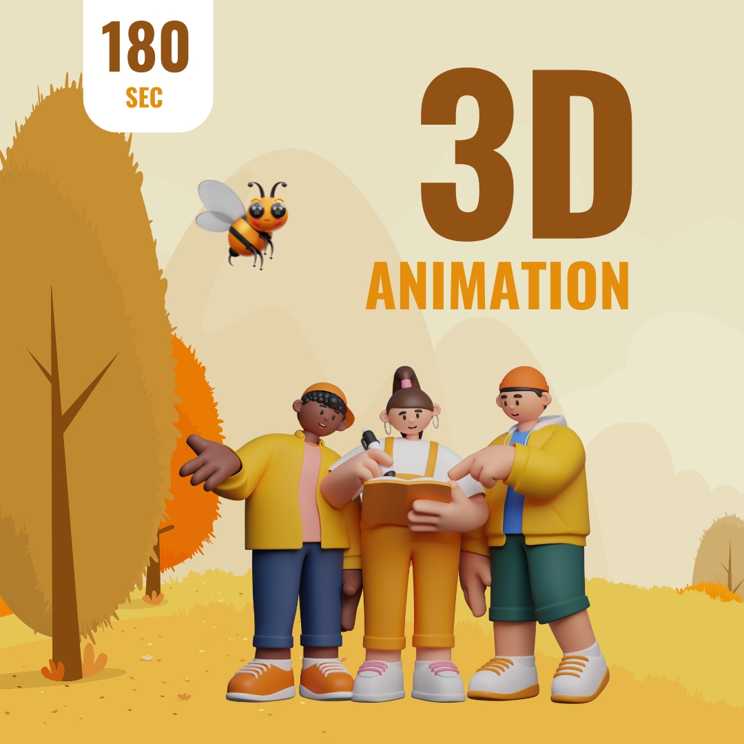 3D Animation (180sec)