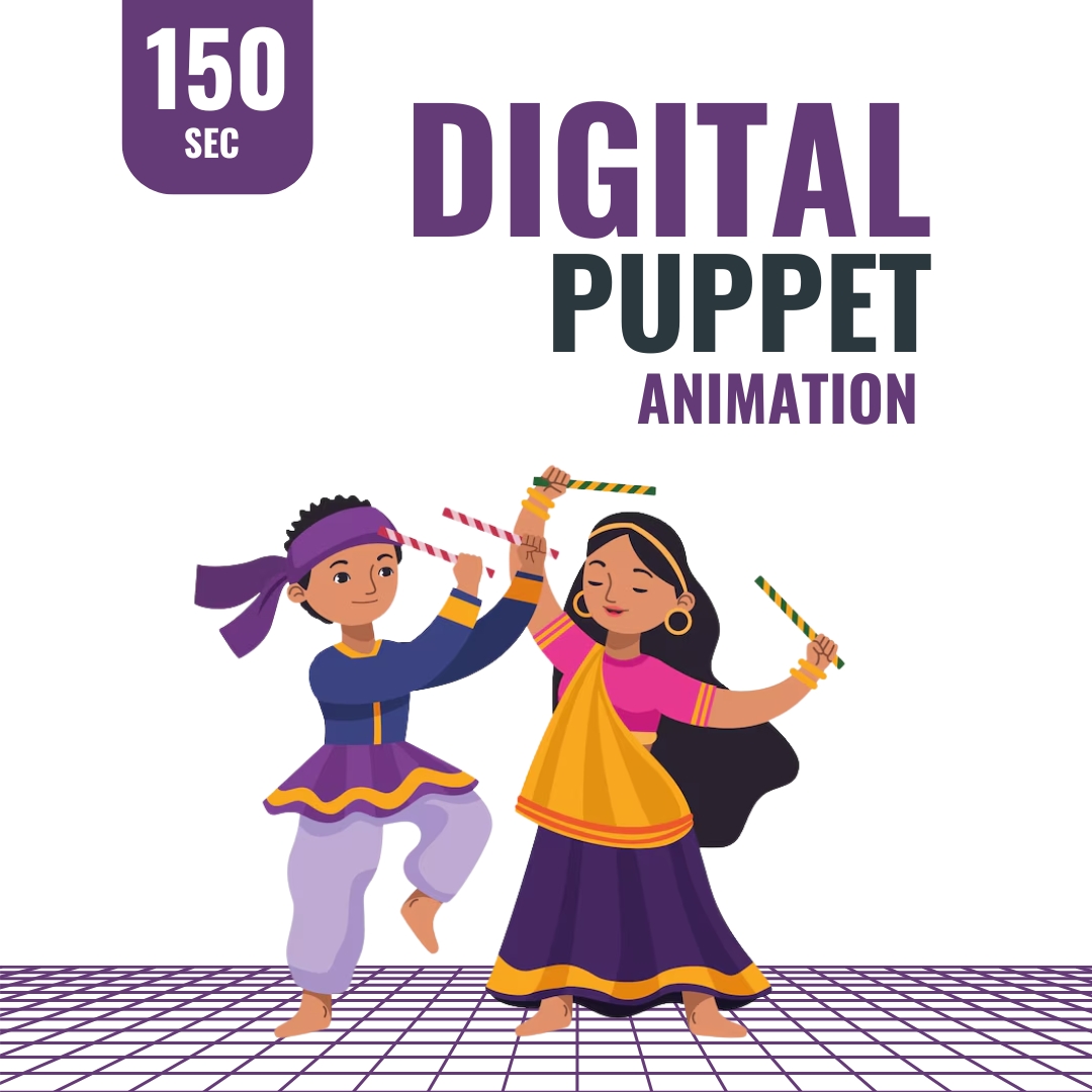 Digital Puppets Animation (150sec)