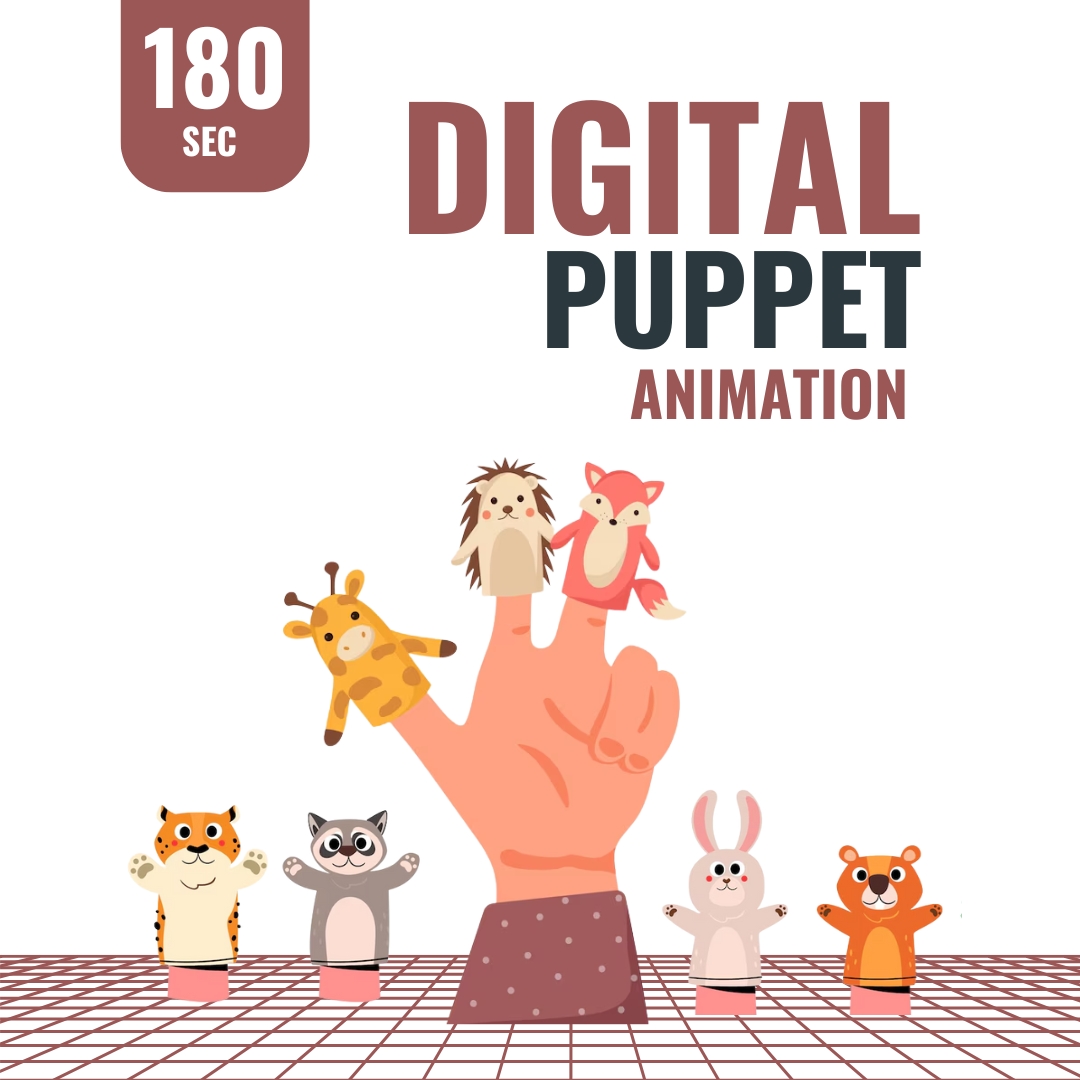 Digital Puppets Animation (180sec)
