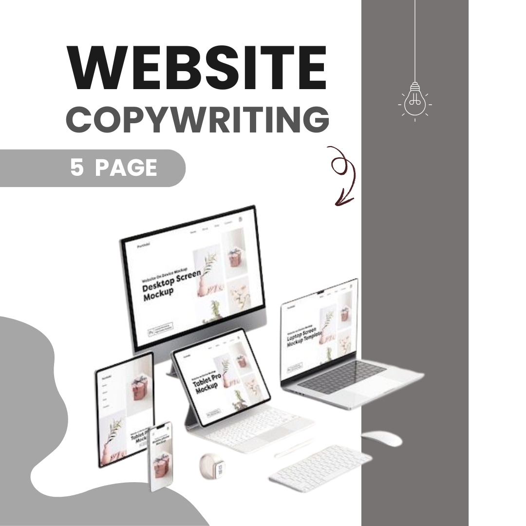 Website Copywriting (5 Pages)