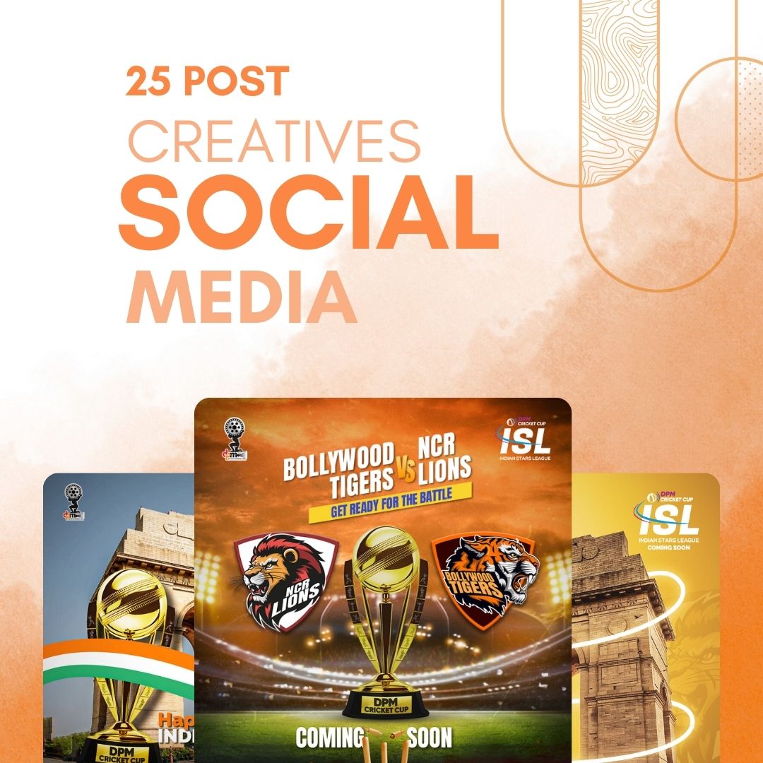 Social Media Creatives (25 Posts)
