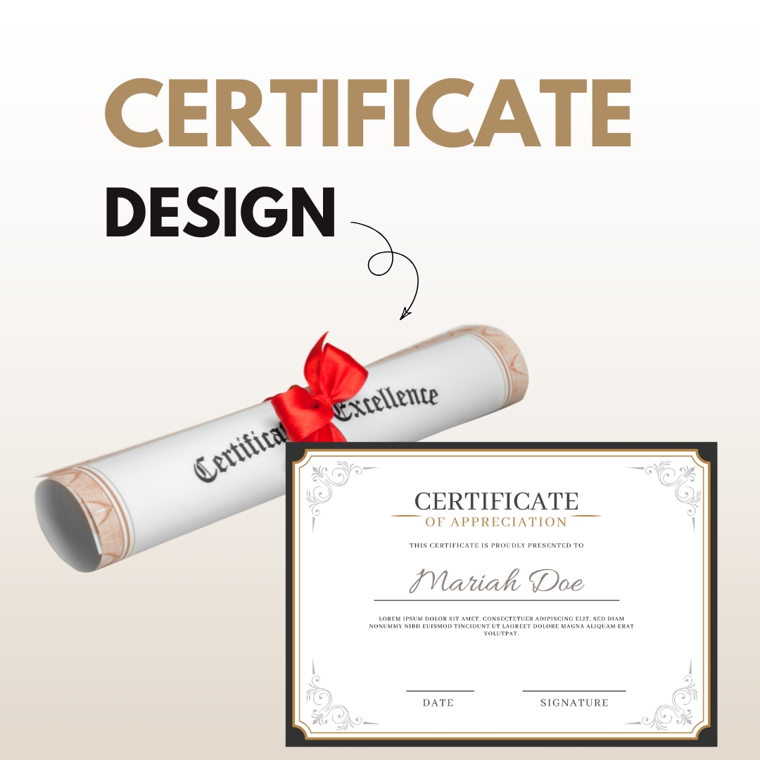 Certificate Design